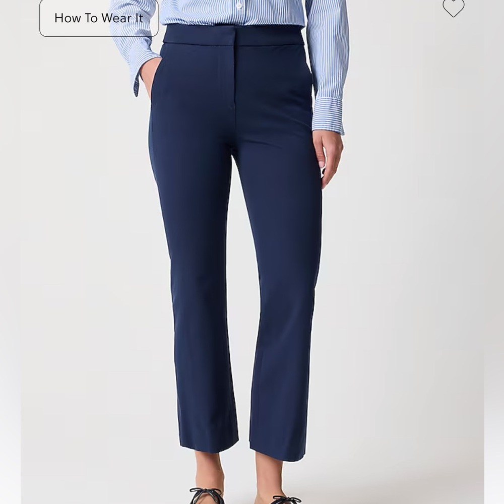 J. Crew factory kelsey flare pant 2 petite NWT